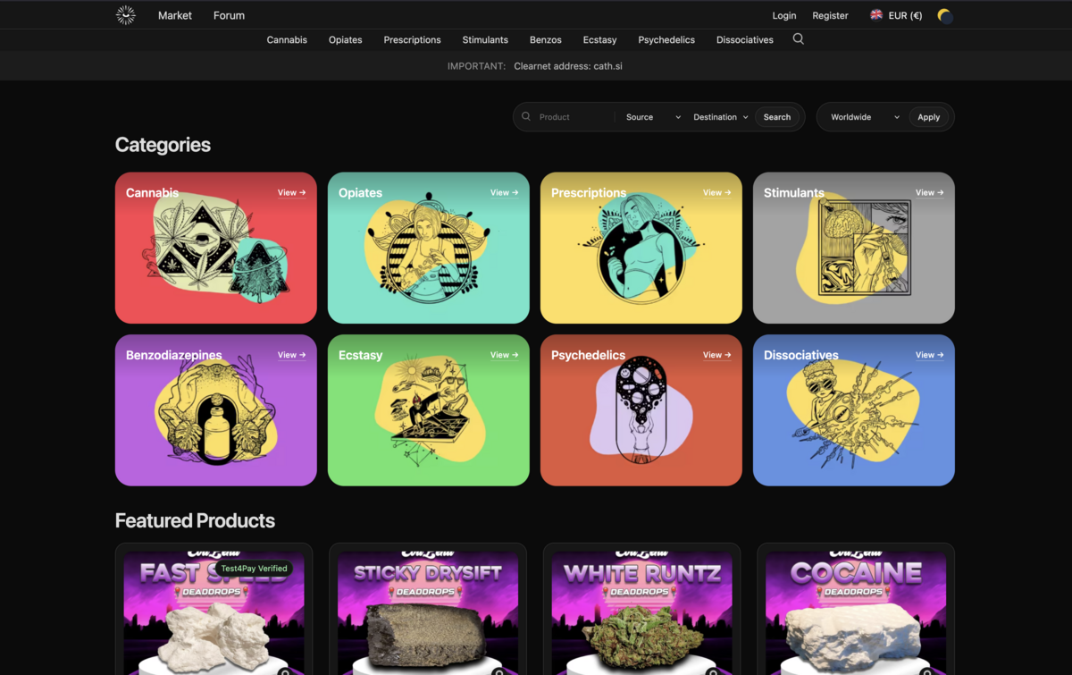 Catharsis Market -- Official Links, URLs and Mirrors | Catharsis Wiki